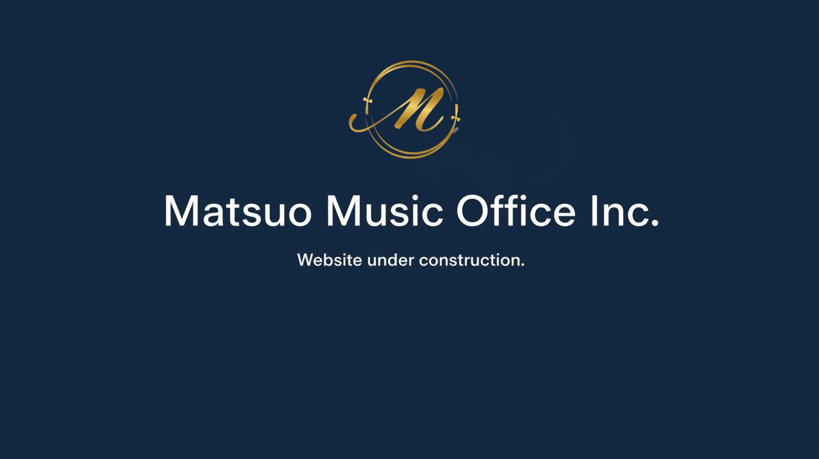 Website under construction